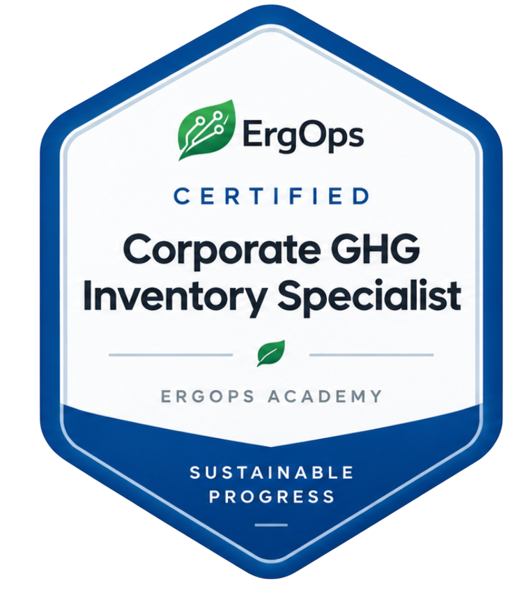 Corporate GHG Inventory Specialist badge