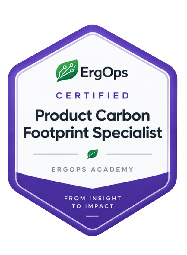 Product Carbon Footprint Specialist badge