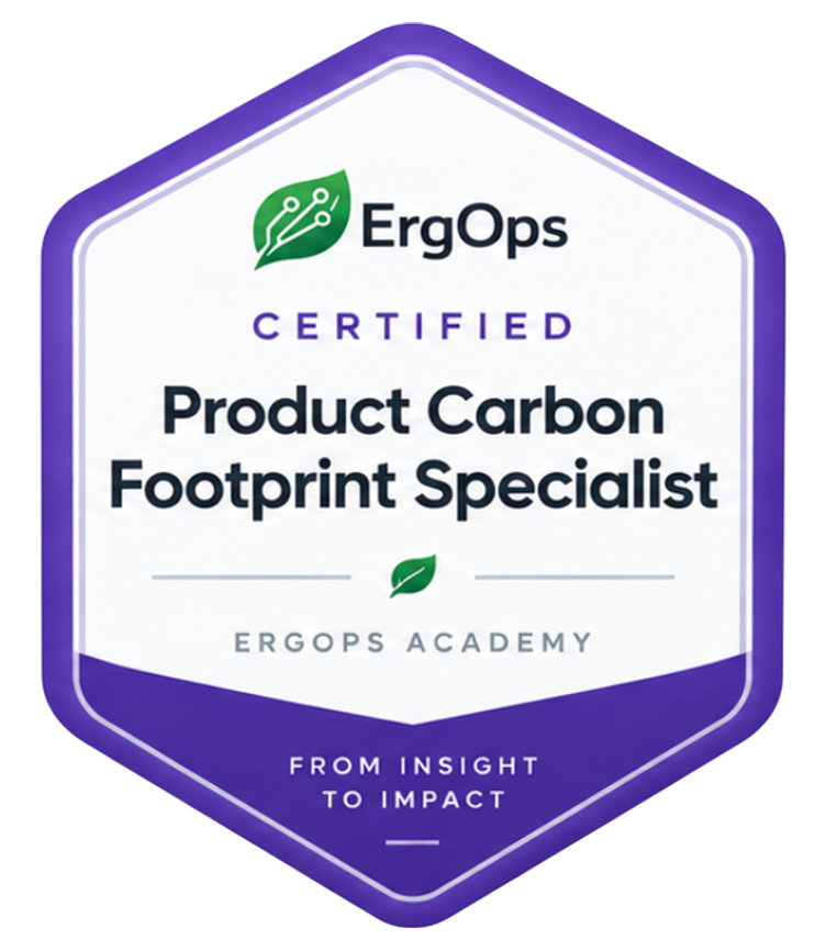 Product Carbon Footprint Specialist badge